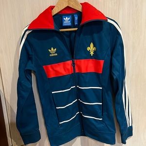 Gorgeous adidas soccer full zip France